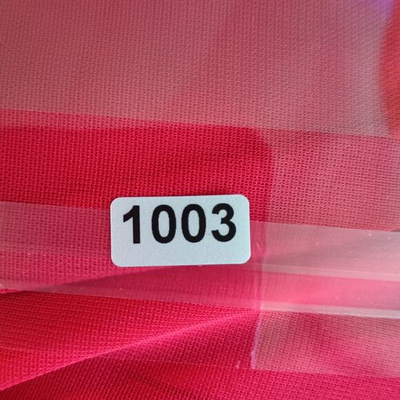 Red Halter Formal Gown Blondie Nites by Linda Bernell Size 13 Prom HOCO - Picture 16 of 16